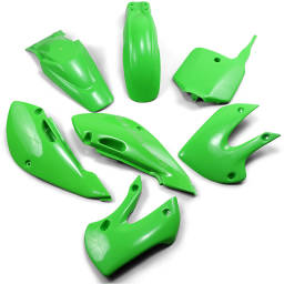 Zestaw plastików UFO KAWASAKI KLX110 2001 - 2009