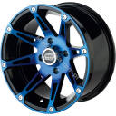Felga Moose Utility Division 387X Niebieski Polaris 14X7 Przód