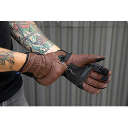 Rękawice Biltwell Belden Brązowo Czarne r. XS - 2XL