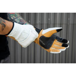 Rękawice Biltwell Borrego Białe r. XS - 2XL