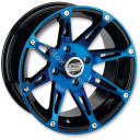 Felga Moose Utility Division 387X Niebieski Polaris 12X8 Tył